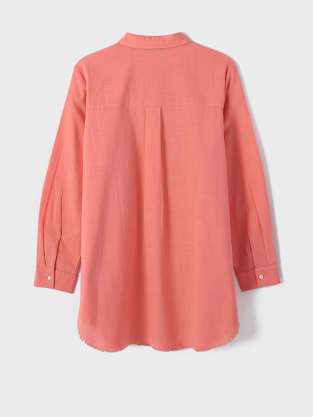 Collared Neck Long Sleeve Women's Tunic-1