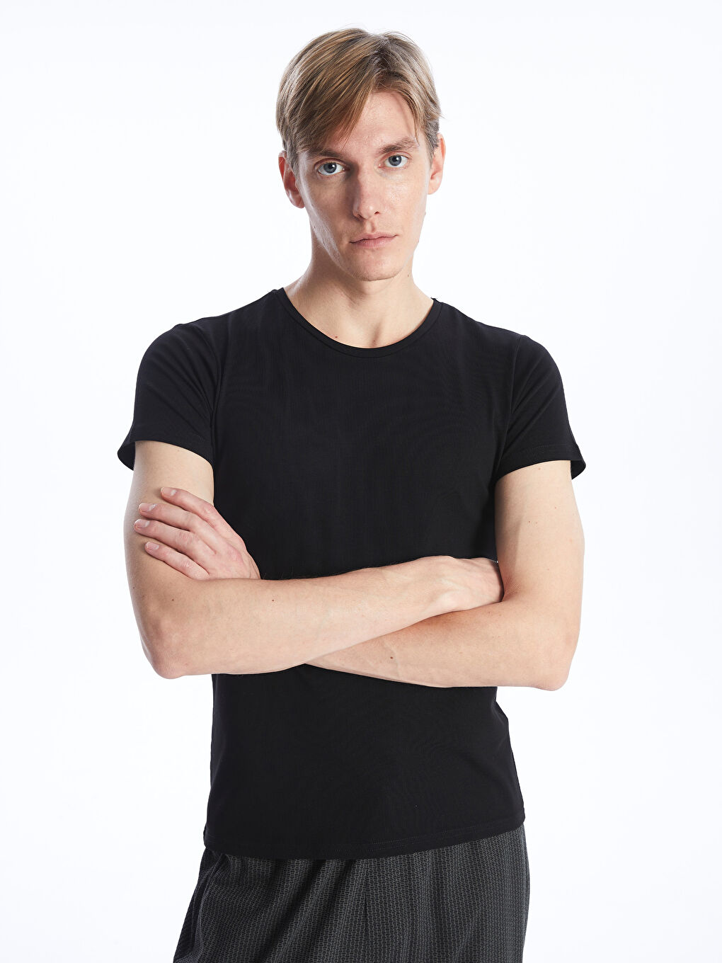 Мужская Майка Джерси С Круглым Вырезом