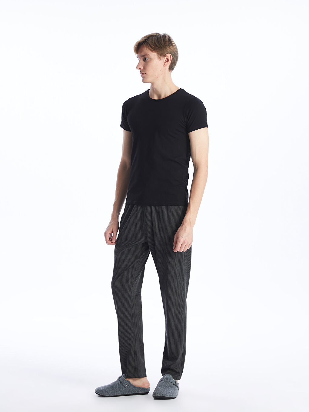 Мужская Майка Джерси С Круглым Вырезом-2