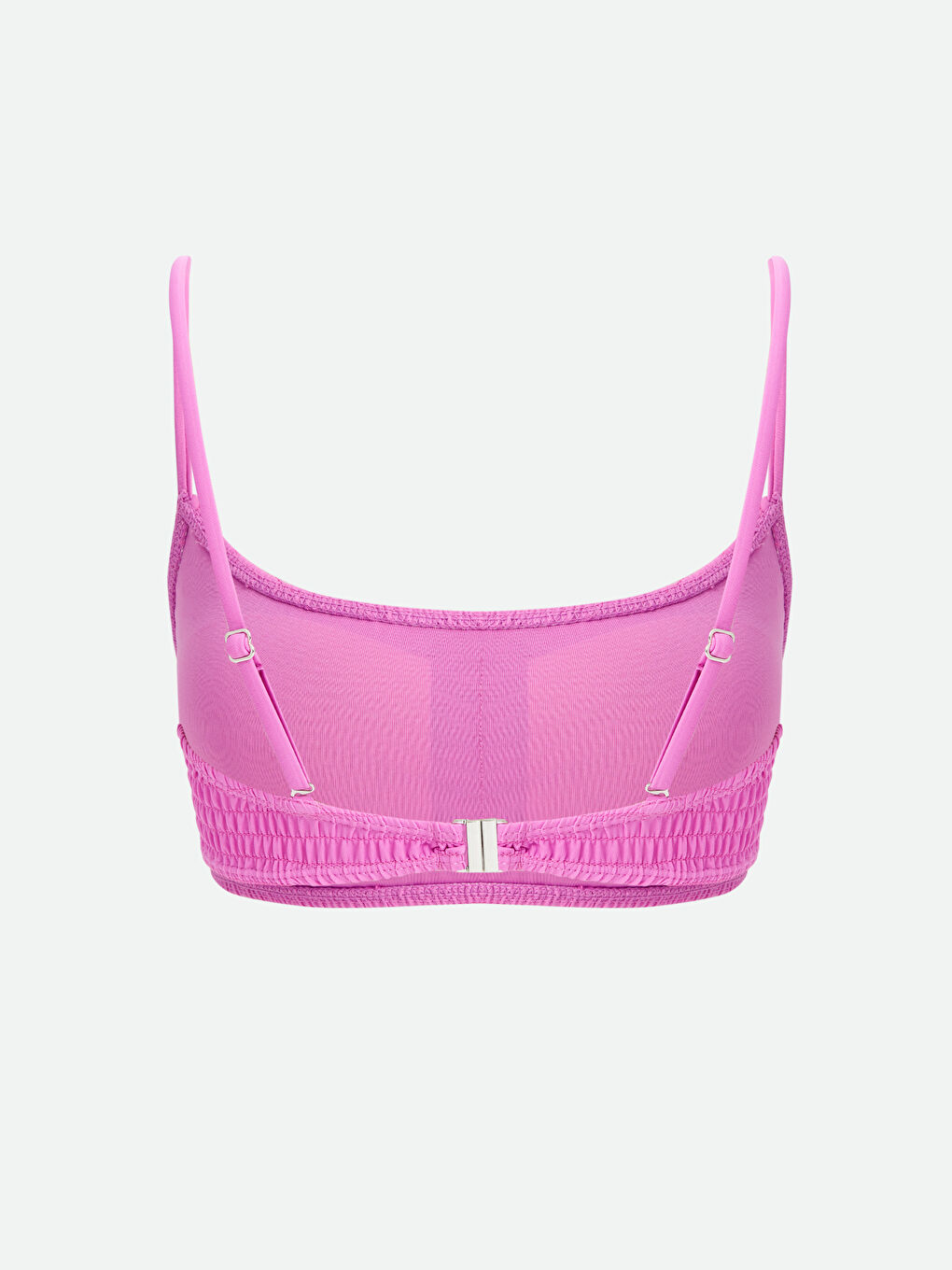 Plain Women's Bikini Top with Removable Pads -S4CG71Z8-VEL