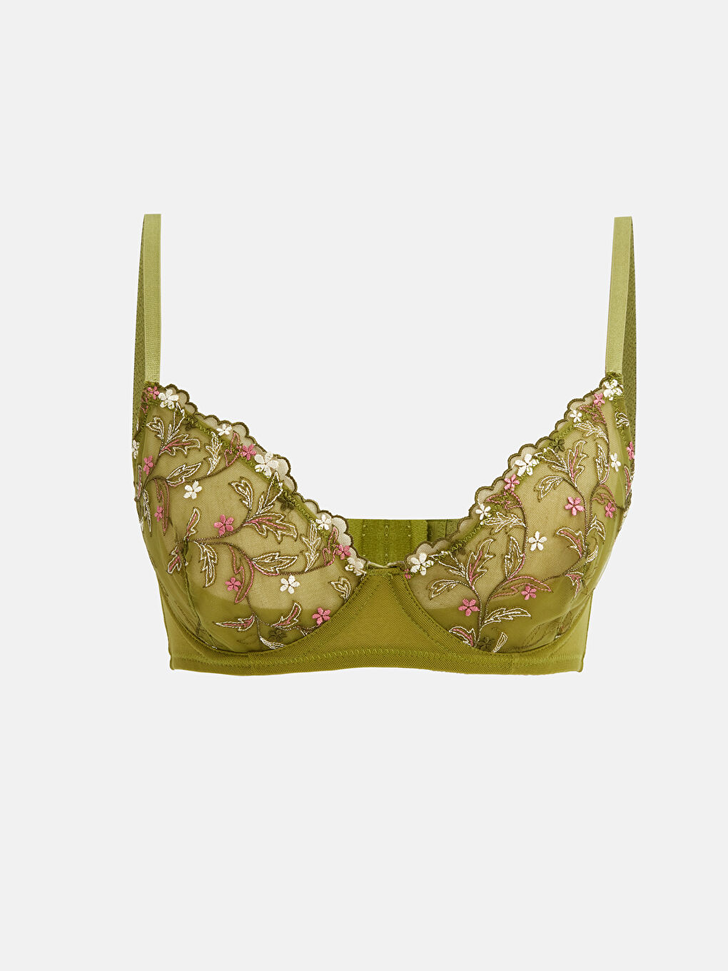 Wired Non-Padded Lace Fancy T-Shirt Bra -S4CG91Z8-QZQ