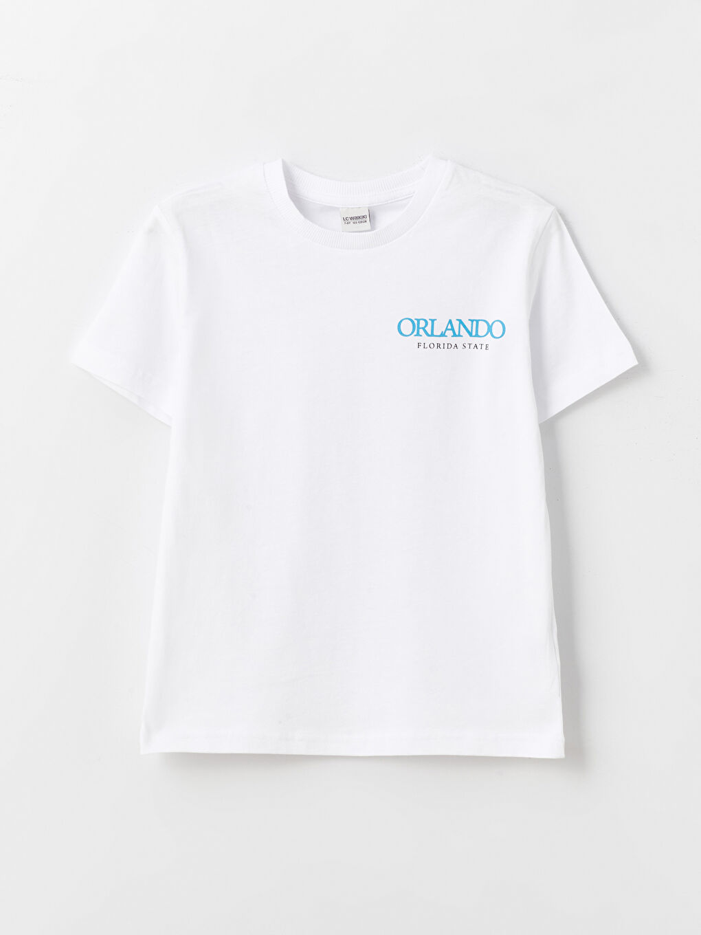 Crew Neck Printed Short Sleeve Boys' T-Shirt 2 Pack -S4CI08Z4-Q6K