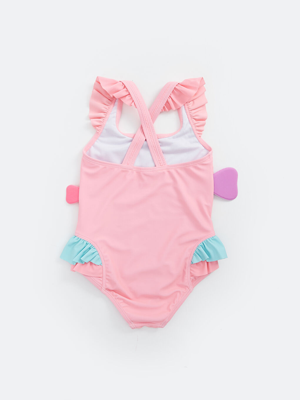 Square Neck Printed Baby Girl Swimsuit -S4CI54Z1-MRM