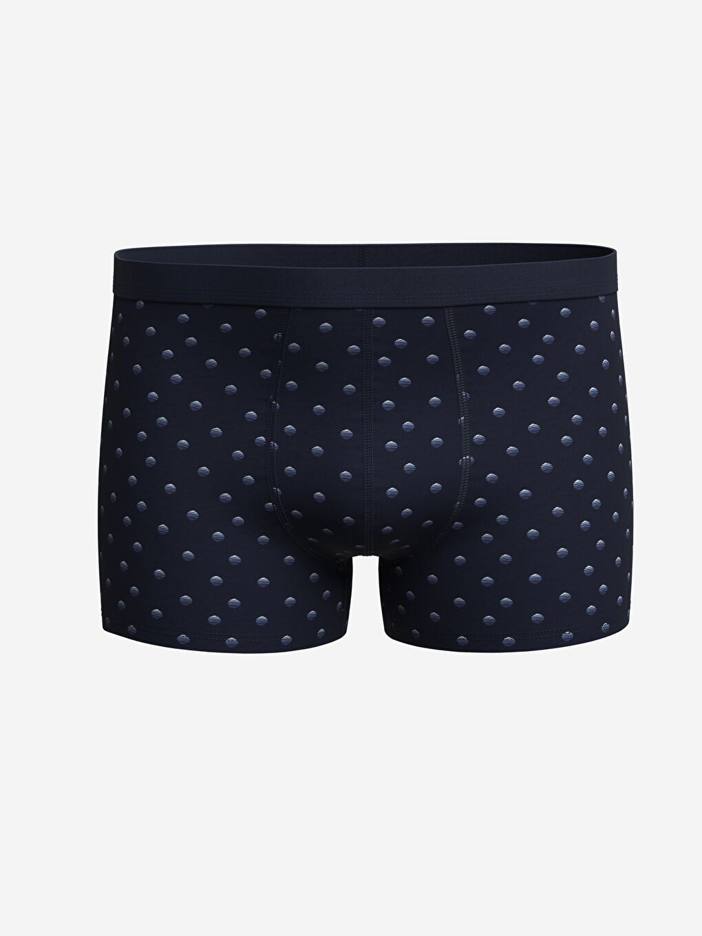 Lacivert Standart Kalıp Pamuklu Esnek Erkek Boxer