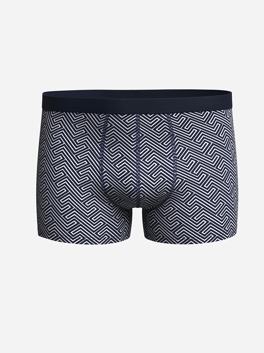 LC WAIKIKI Lacivert Standart Kalıp Pamuklu Esnek Erkek Boxer 3'lü - 3