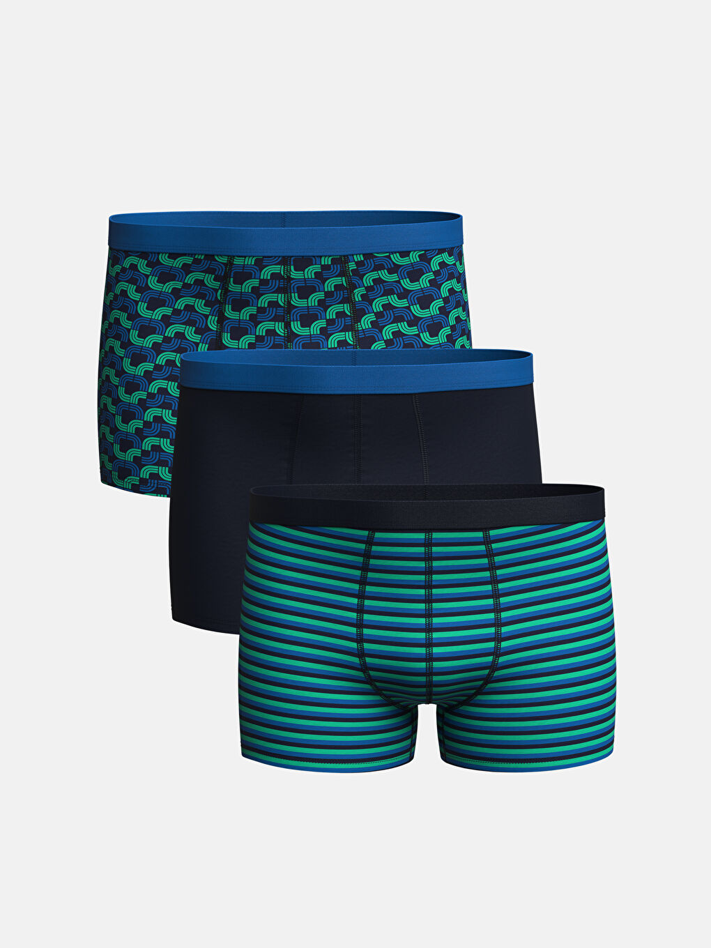 Standard Fit Cotton Stretch Men's Boxer 3-pack