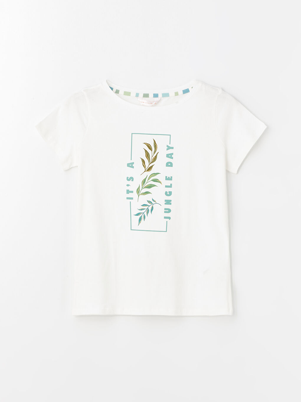 Ekru Bisiklet Yaka Kadın Pijama Üstü