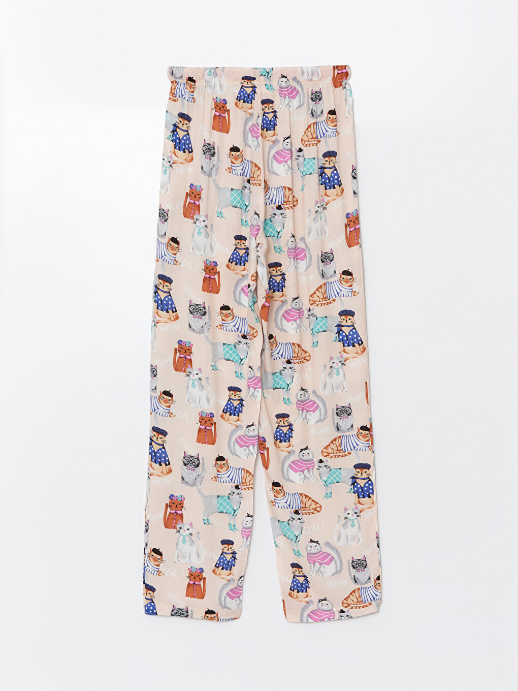 Button-Down Collar Printed Women's Pyjama Set-8