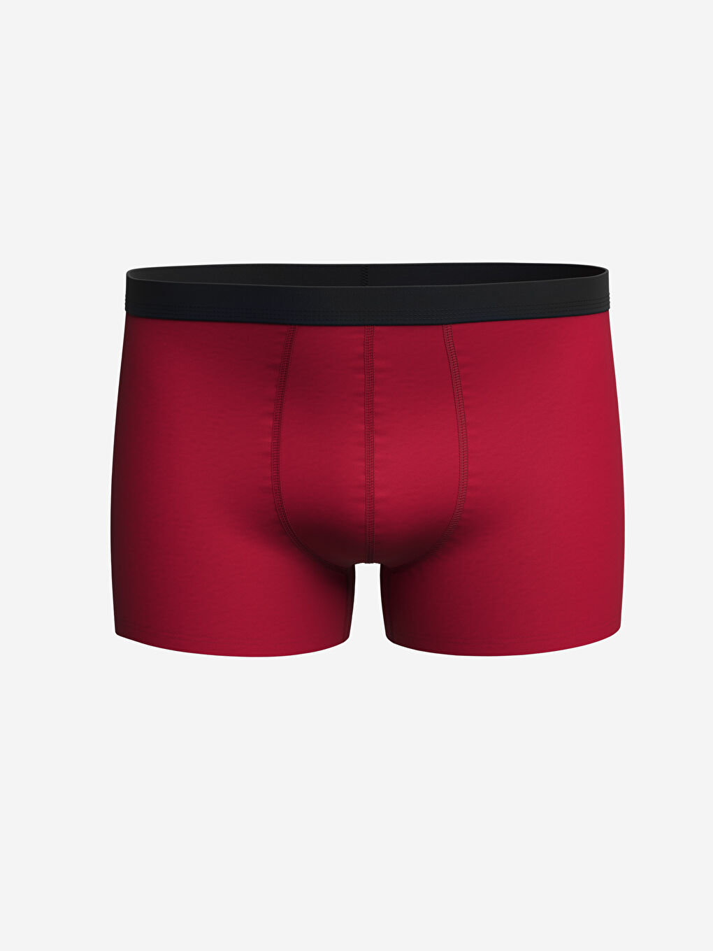 LC WAIKIKI Kirmizi Standart Kalıp Pamuklu Esnek Erkek Boxer
