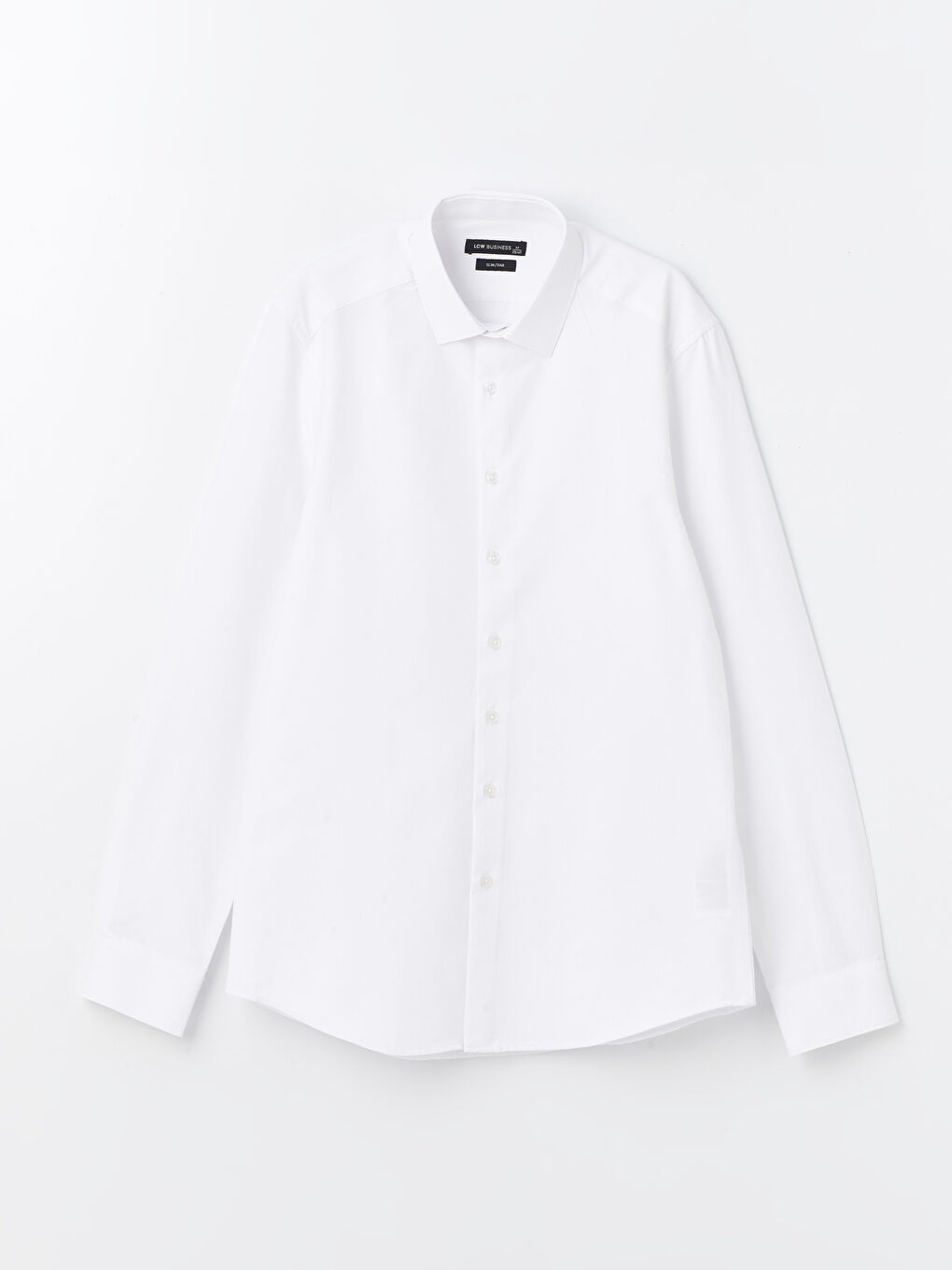 Slim Fit Long Sleeve Dobby Weave Men's Shirt -S4CK25Z8-Q6K