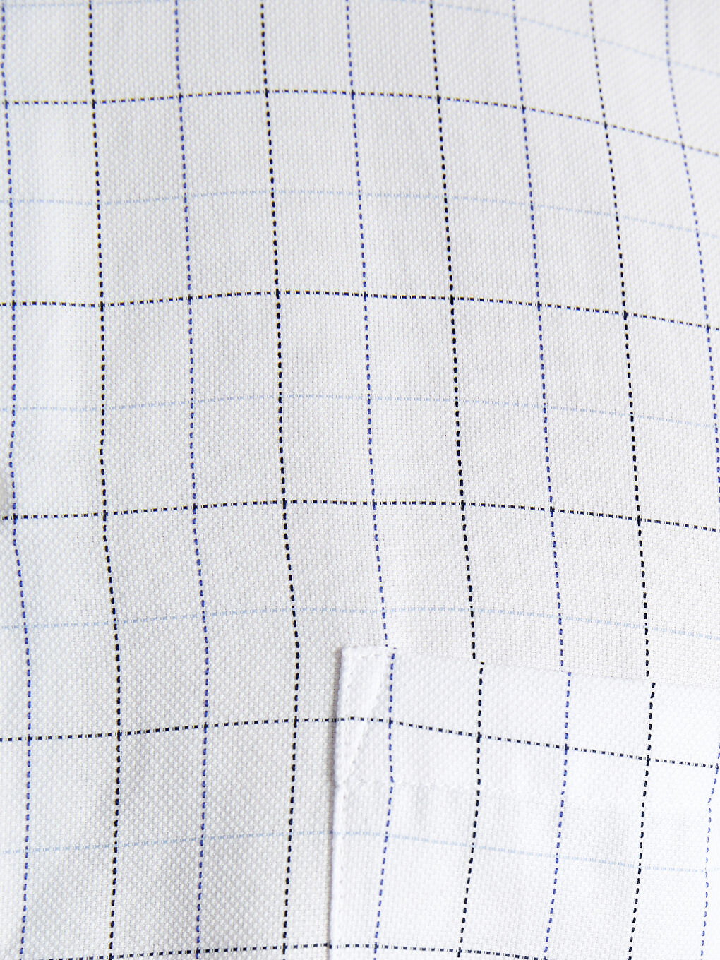 Regular Fit Long Sleeve Plaid Oxford Men's Shirt -S4CK27Z8-LLC