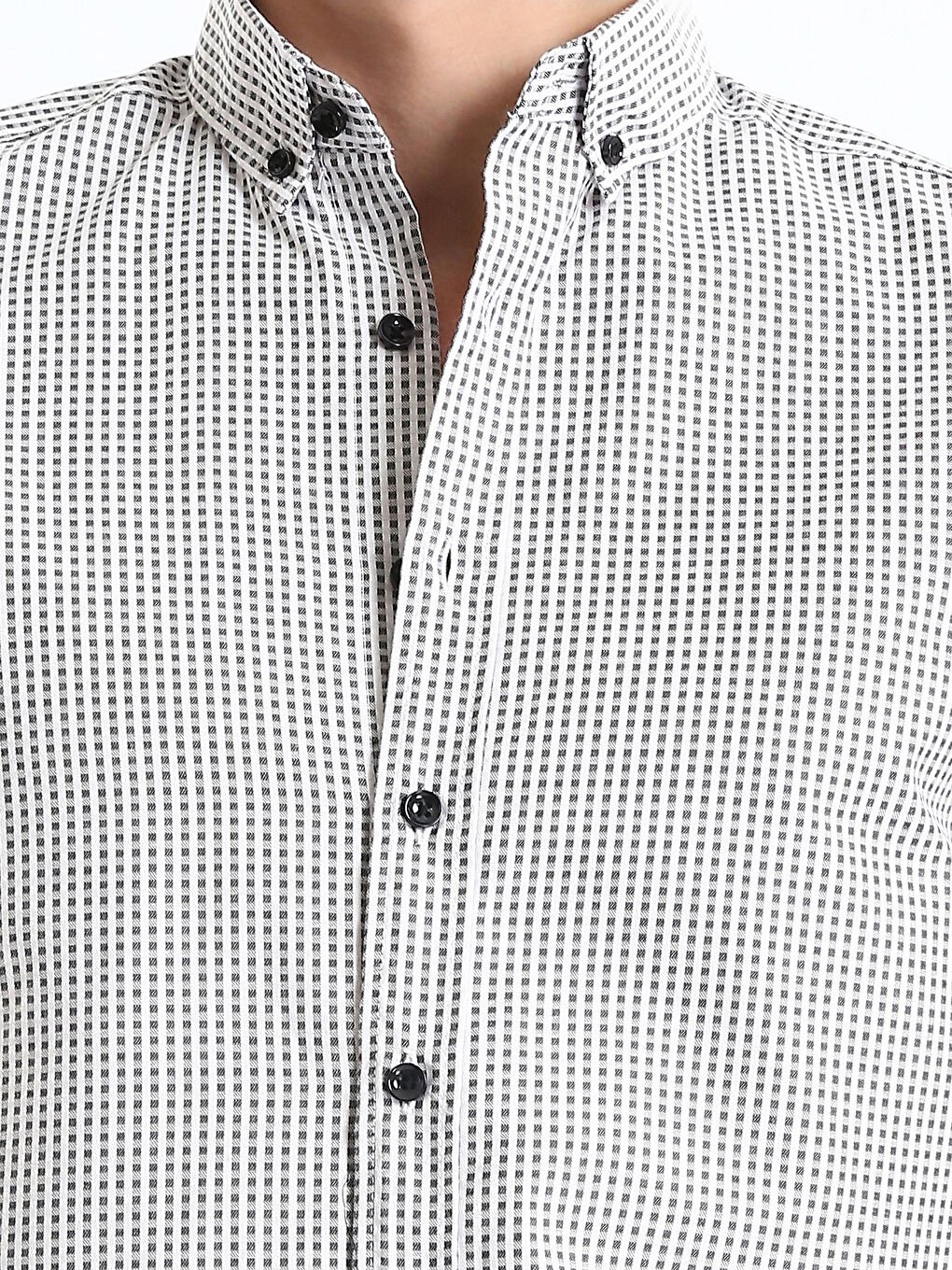 LCWAIKIKI Formal Muška košulja standardnog kroja, dugih rukava, karirana, od gabardina -S4CK28Z8-SZ3