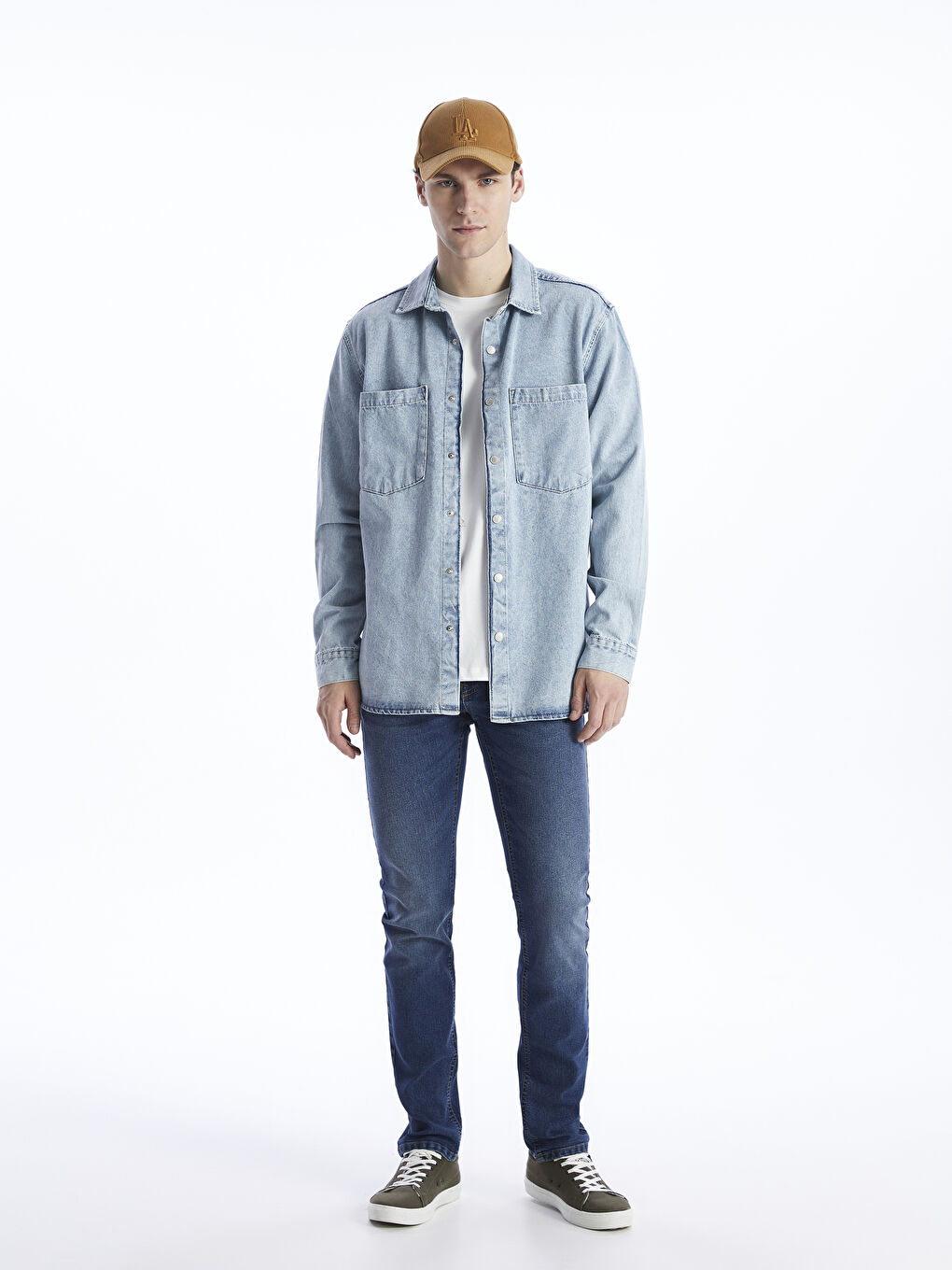 Muške farmerke - slim fit -S4CK34Z8-309