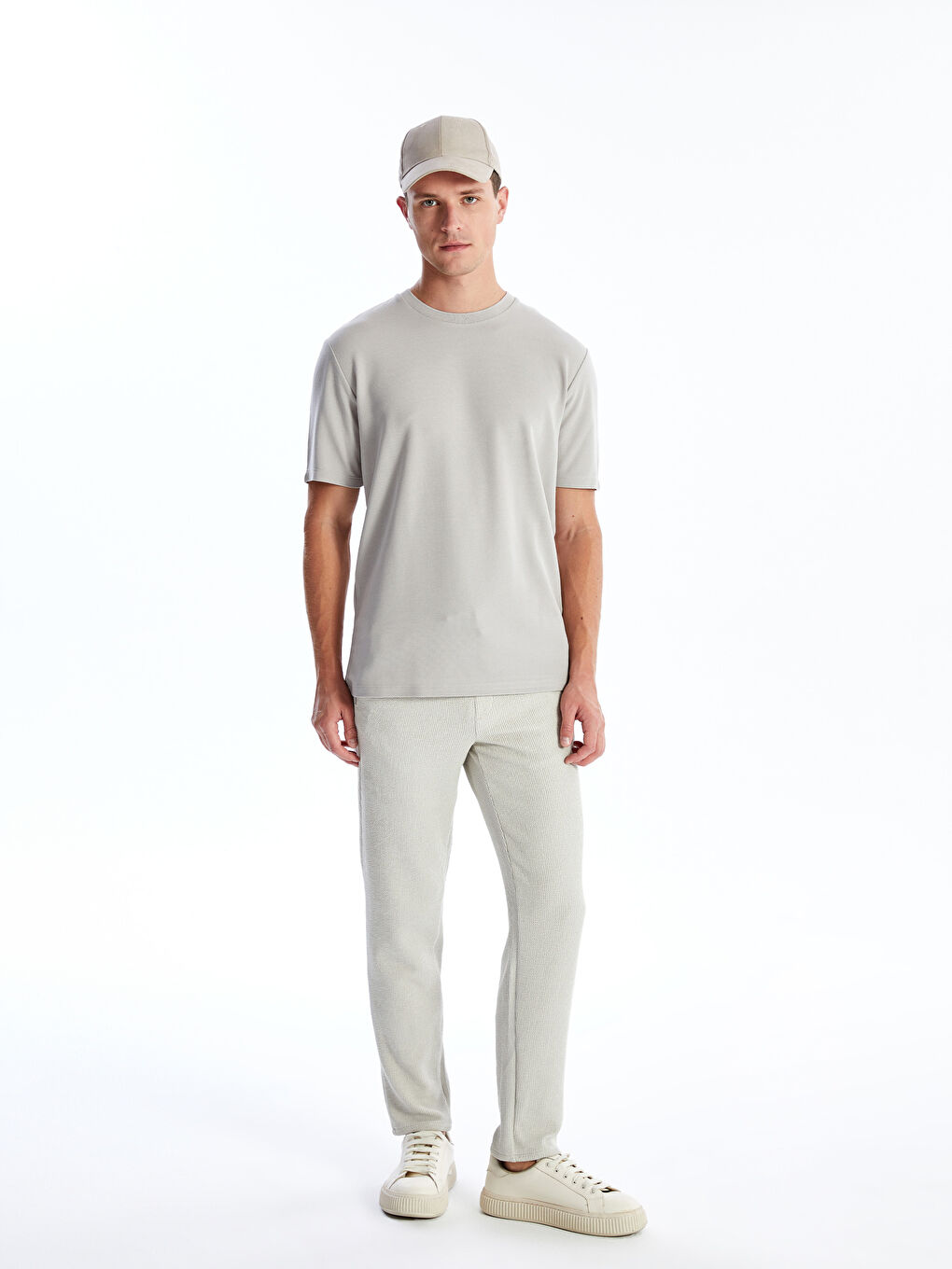 Crew Neck Short Sleeve Men's T-shirt -S4CK91Z8-VDJ