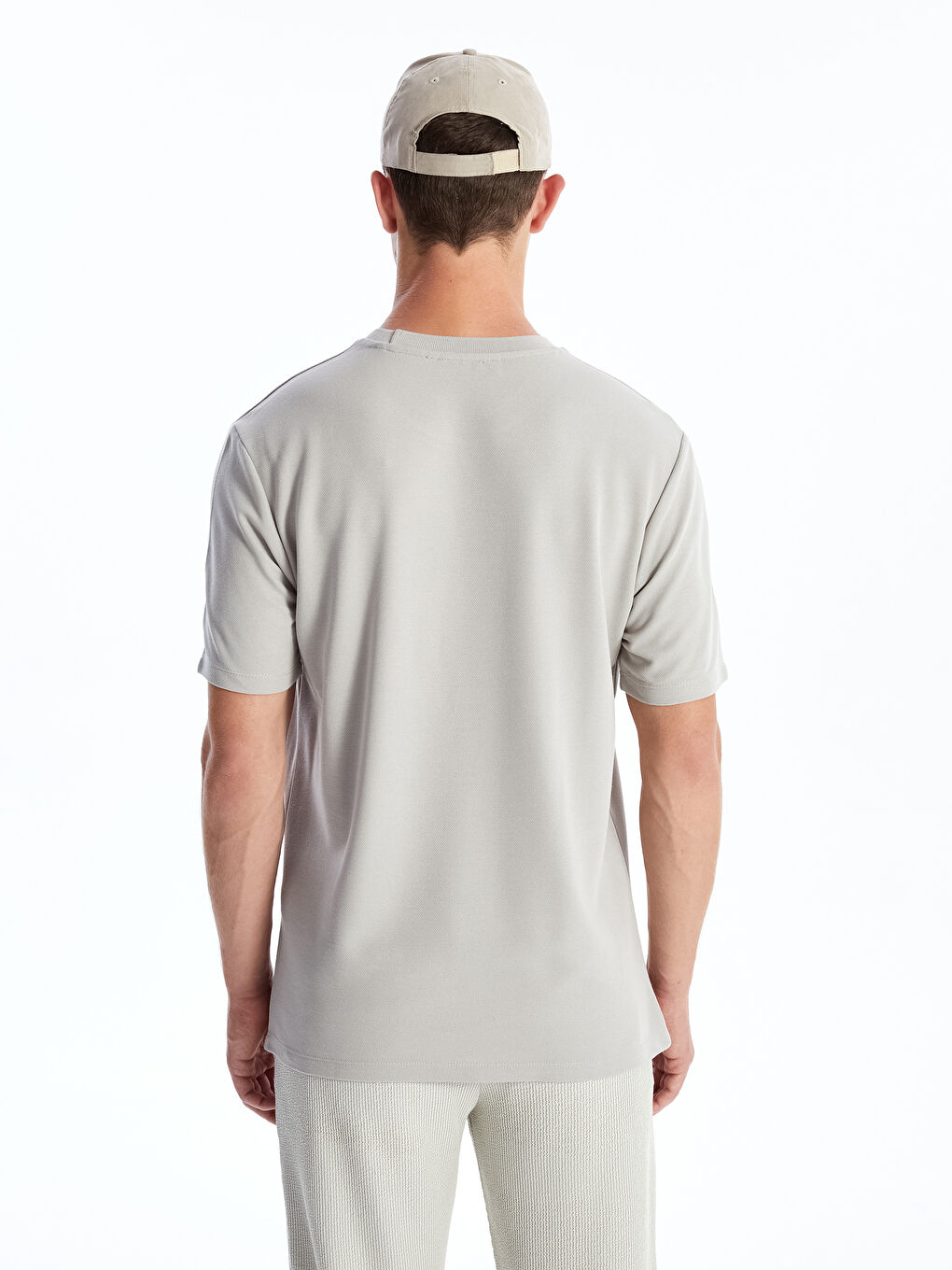 Crew Neck Short Sleeve Men's T-shirt -S4CK91Z8-VDJ