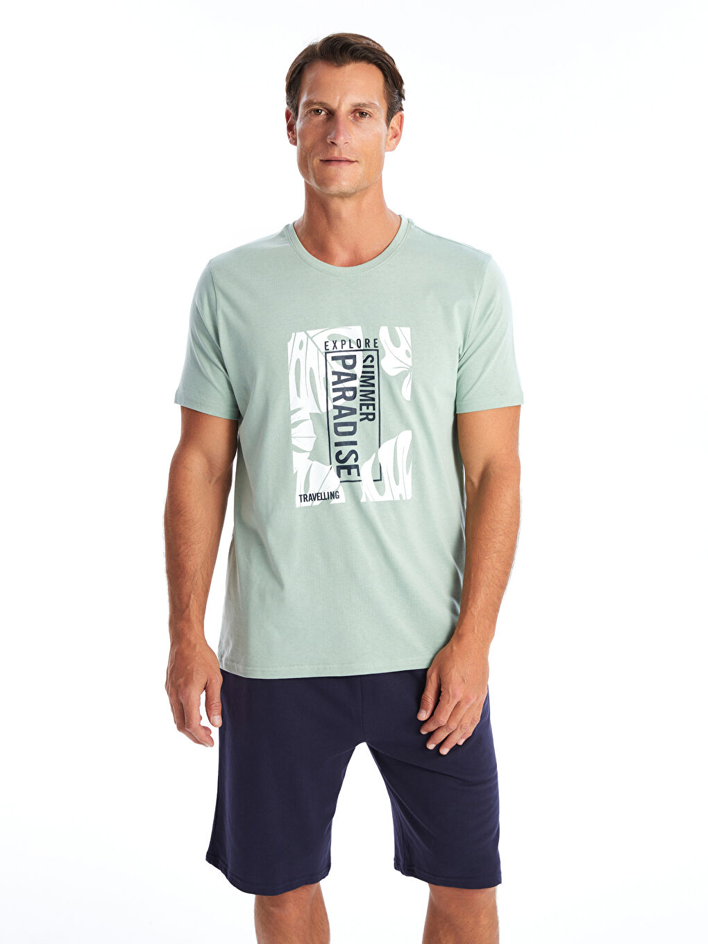 Regular Fit Men's Short Pyjama Set