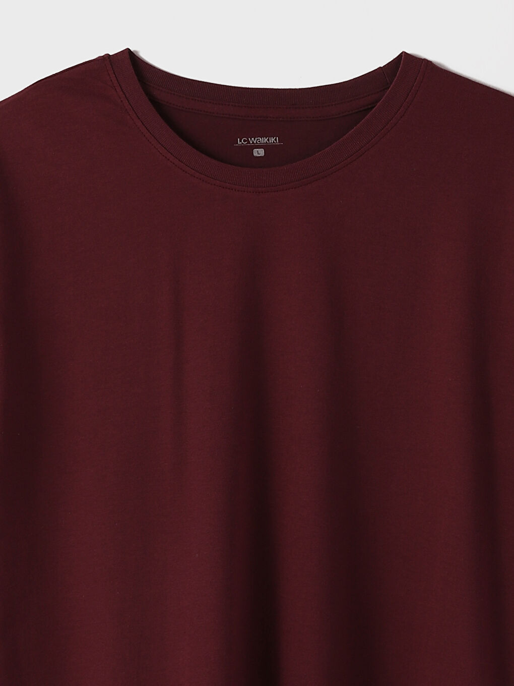 Crew Neck Long Sleeve Men's Pyjama Set-2