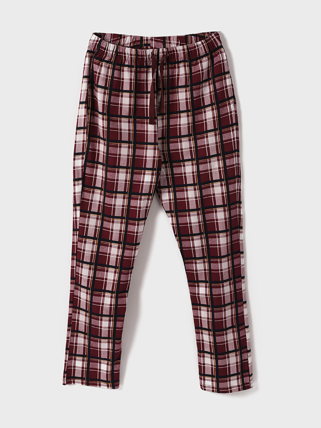 Crew Neck Long Sleeve Men's Pyjama Set-4