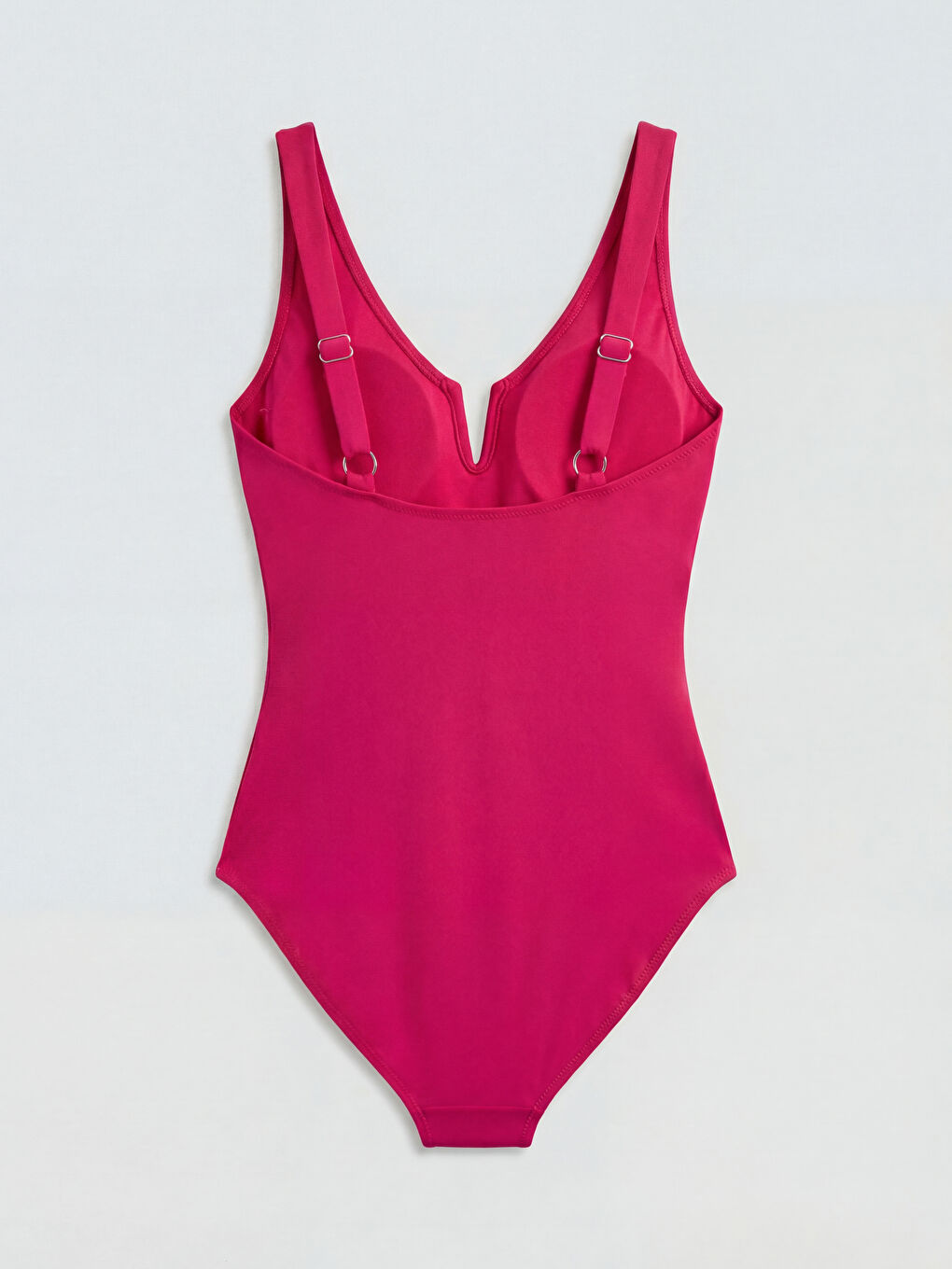 Γυναικείο Μαγιό Λαιμόκοψη V Απλό-1