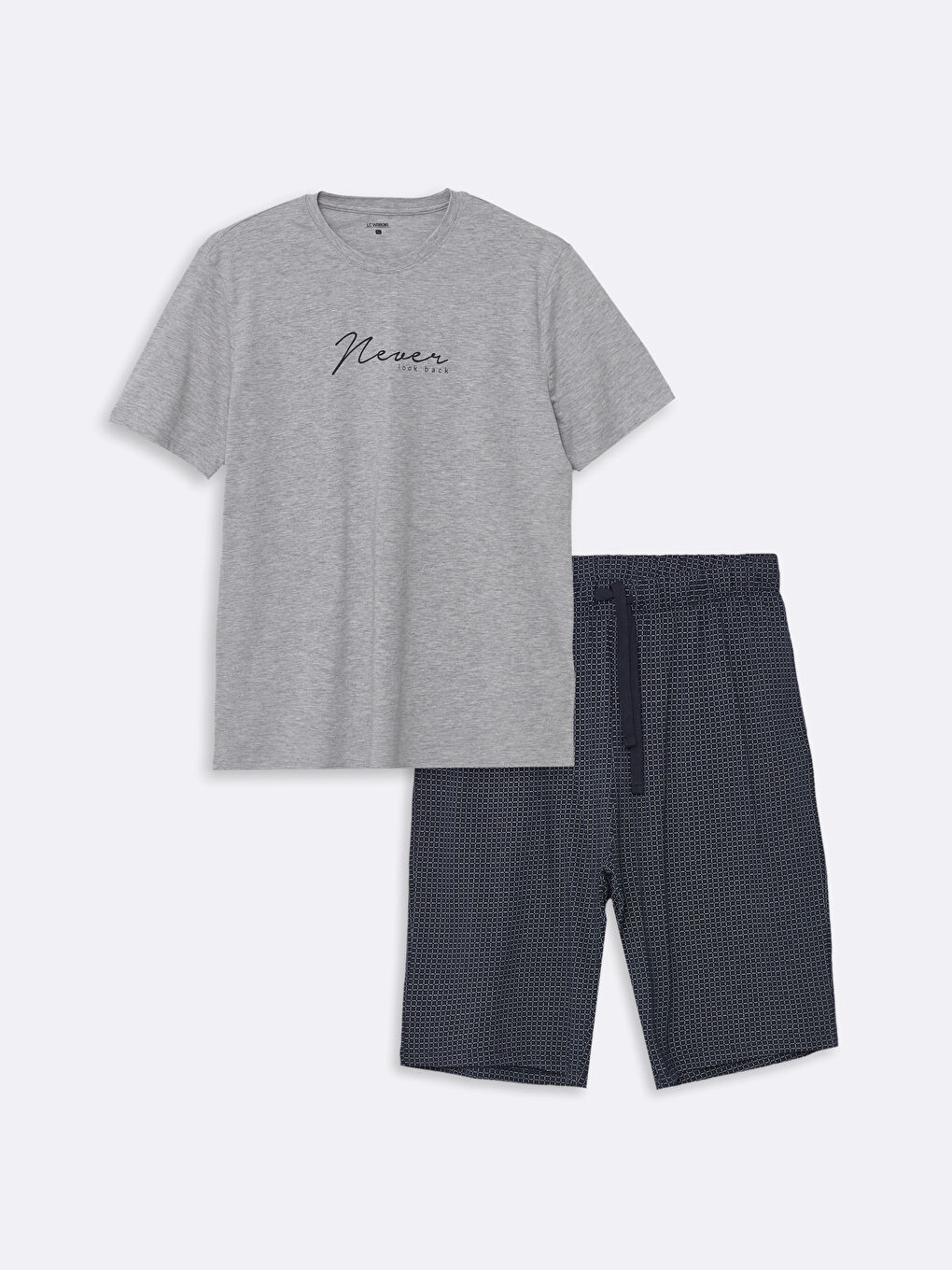 Ensemble pyjama court pour Hommes à coupe régulière-4