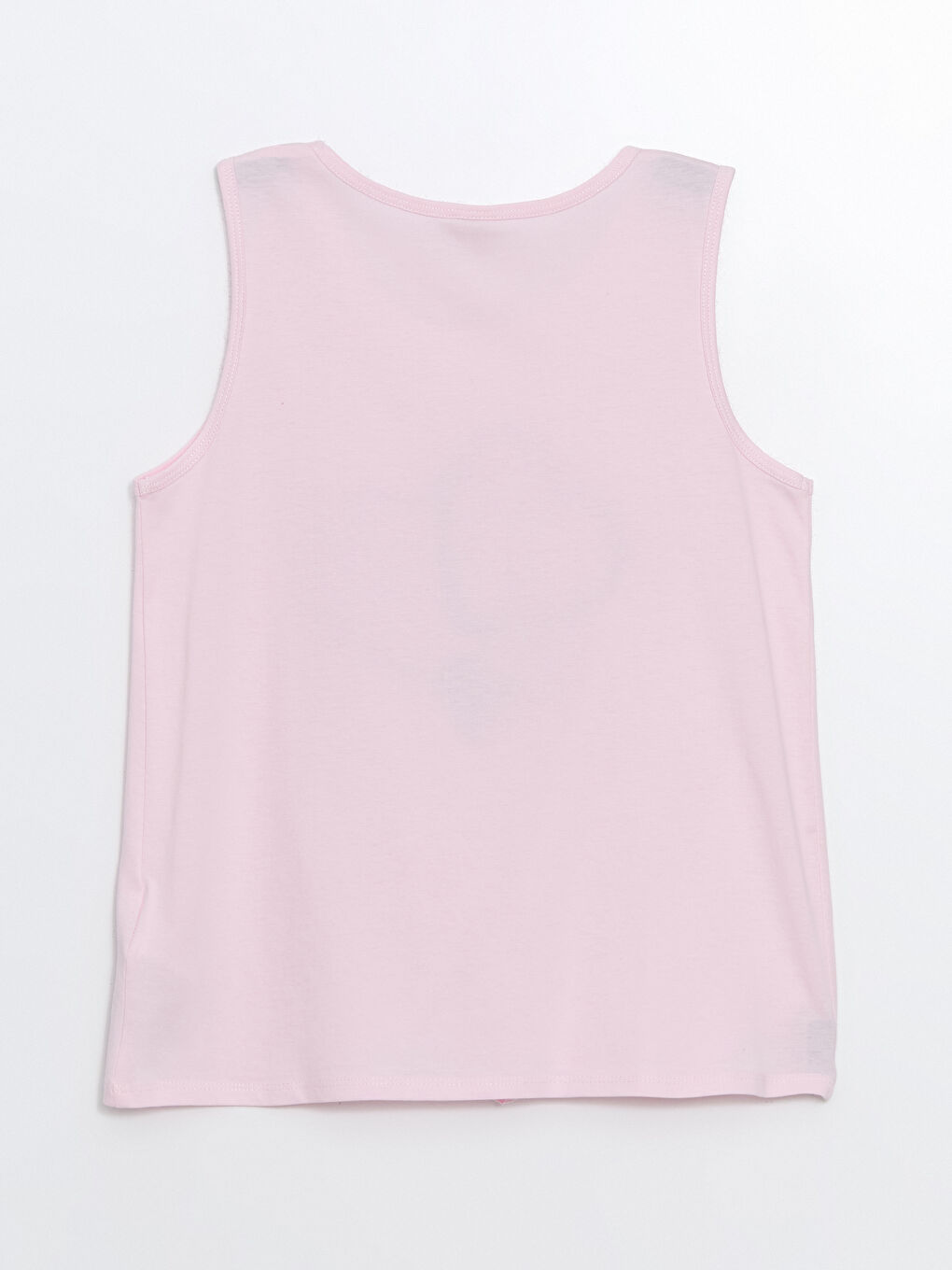 Crew Neck Girl's Crop Singlet -S4CM26Z4-FXK