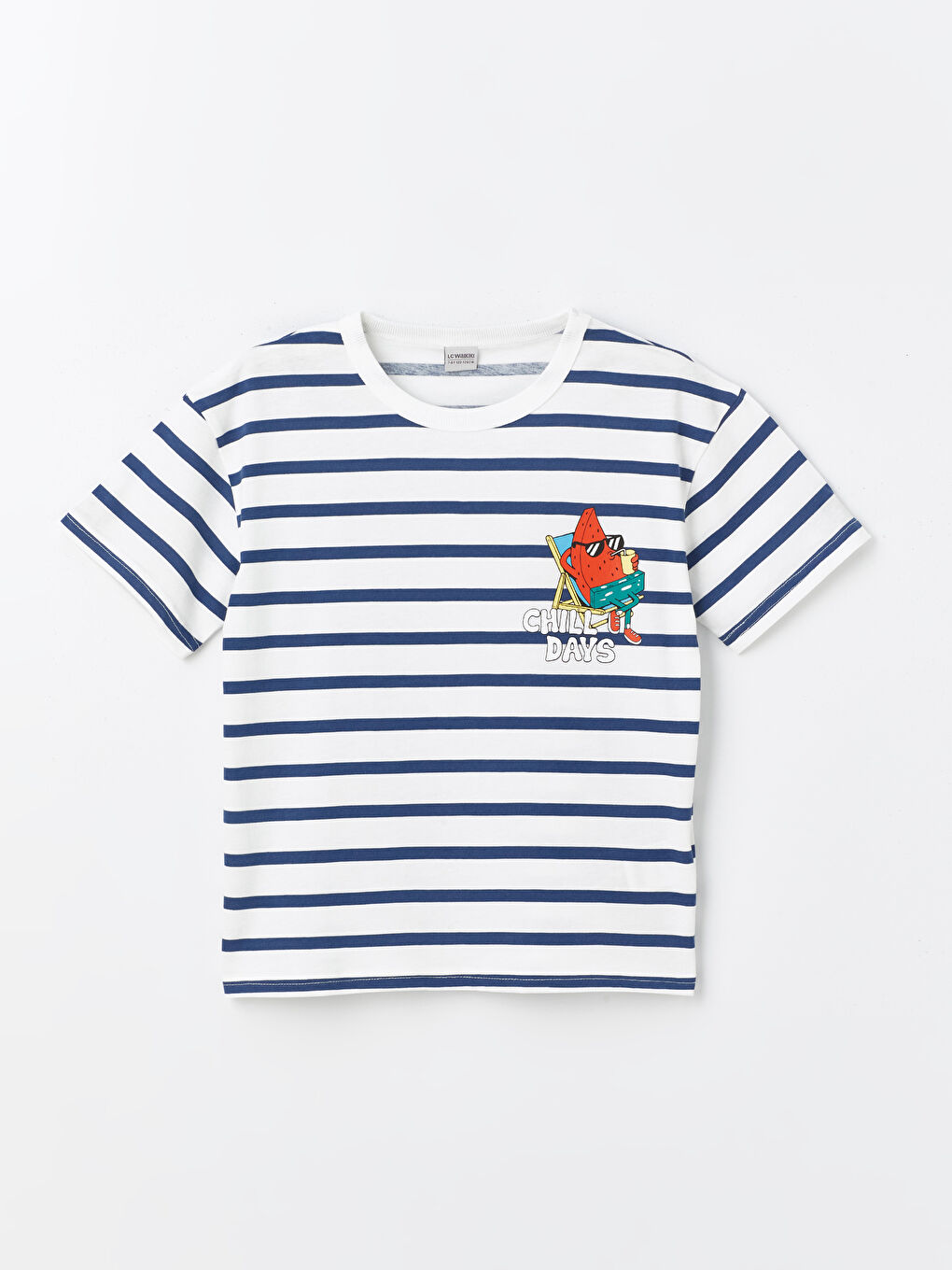 LC Waikiki Relaxed Fit Boys' T-Shirt and Shorts -S4CM70Z4-LEN