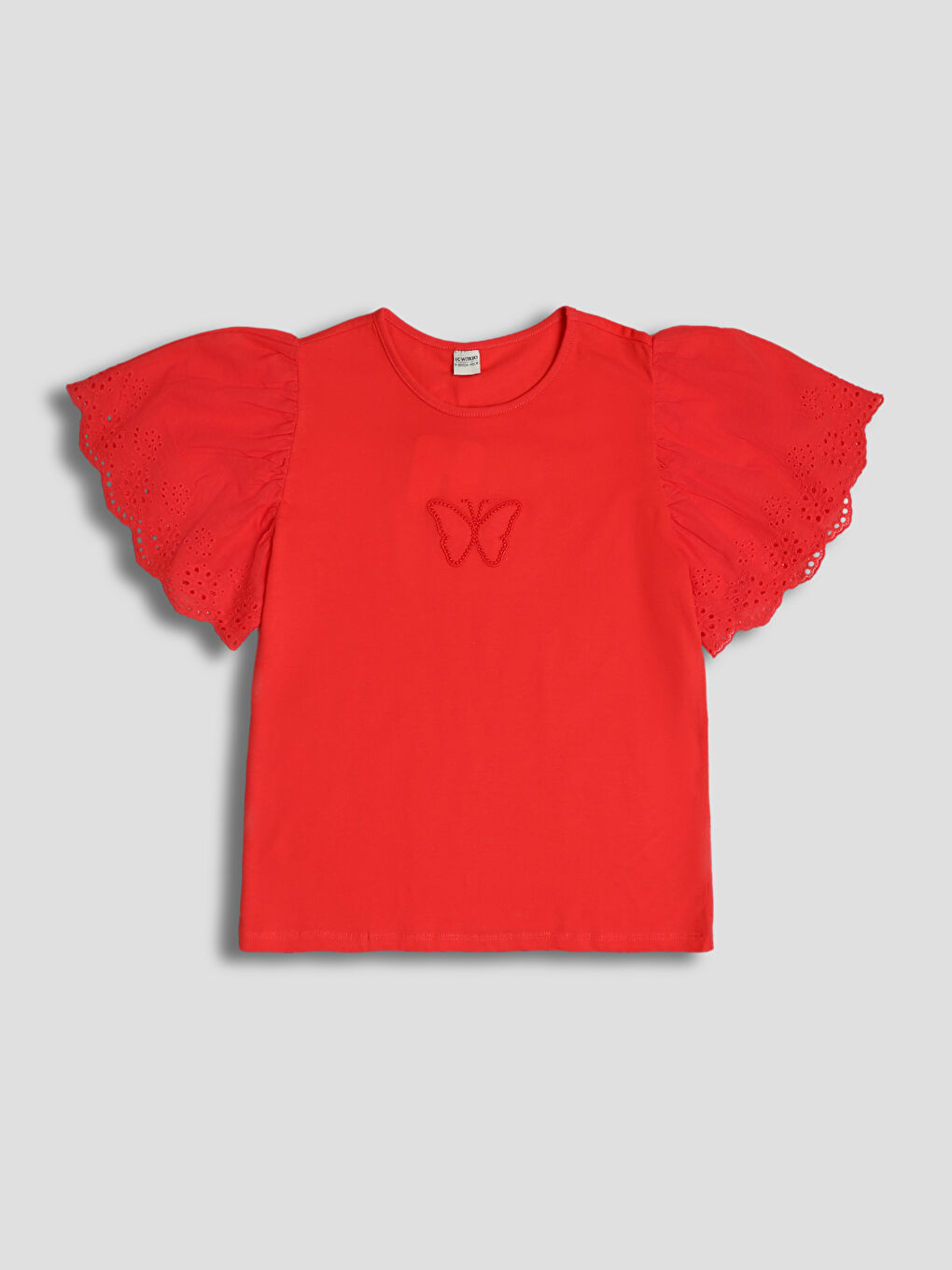 Majica za devojčice sa okruglim izrezom