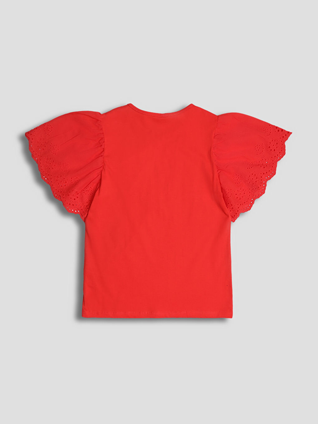 Majica za devojčice sa okruglim izrezom-1