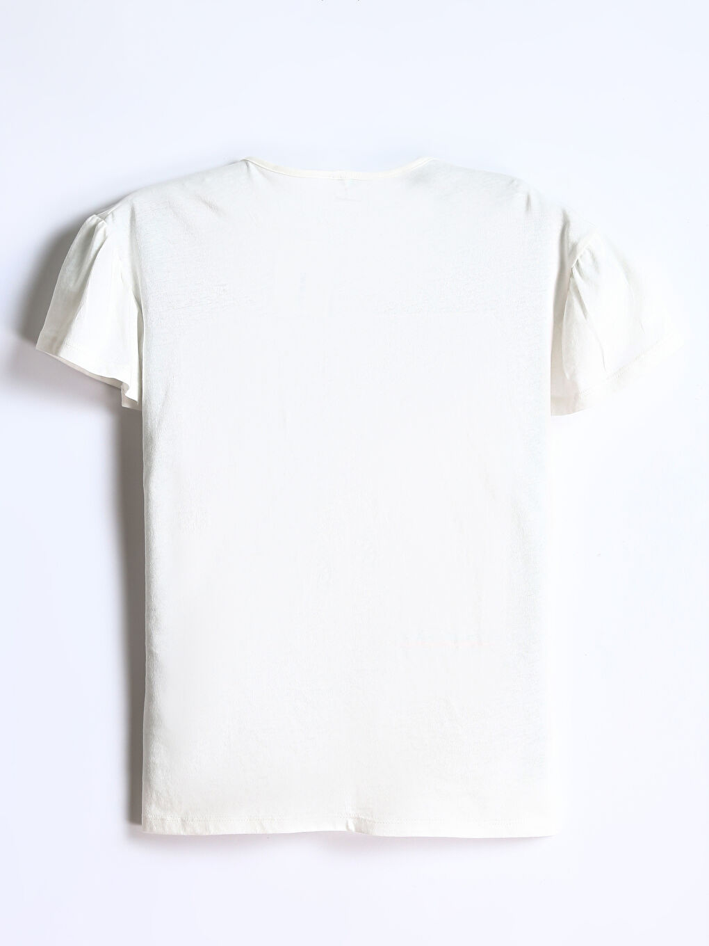 Girl ECRU T-Shirt-1