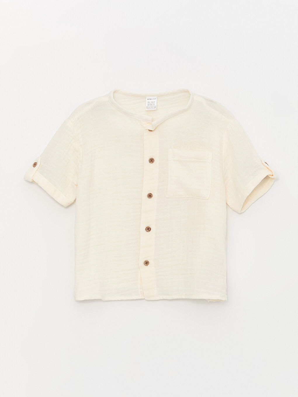 Crew Neck Short Sleeve Basic Shirt