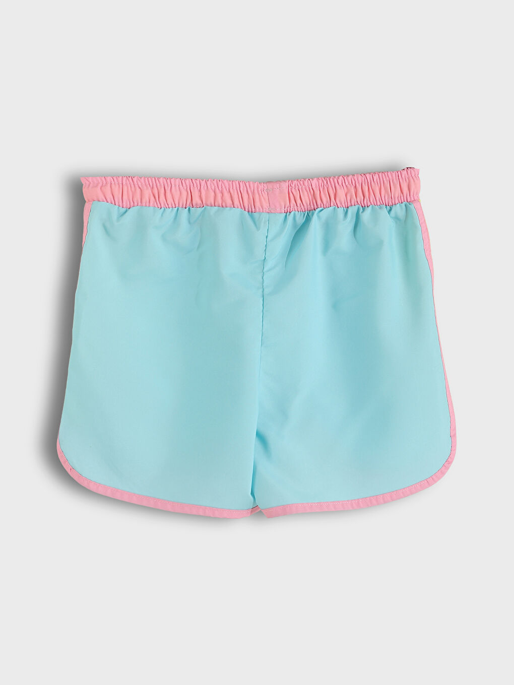 Quick Drying Elastic Waist Girls' Swim Shorts-2