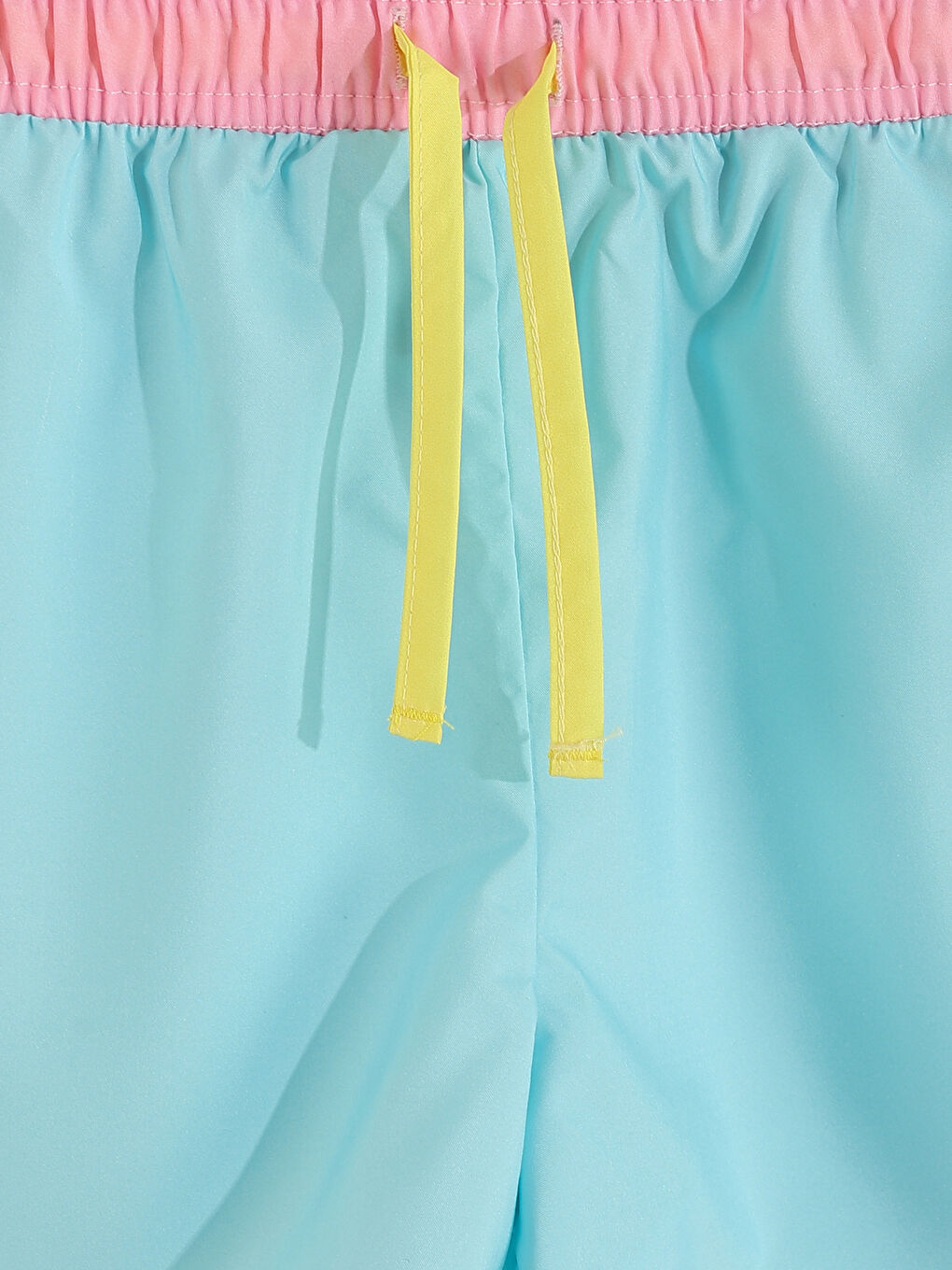 Quick Drying Elastic Waist Girls' Swim Shorts-6