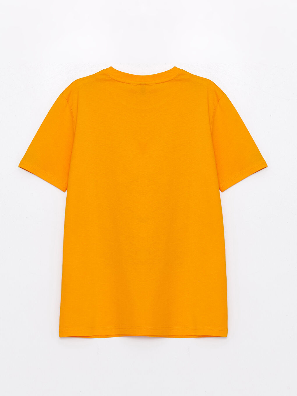 Crew Neck Galatasaray Printed Short Sleeve Boy T-Shirt -S4CN93Z4-FW9