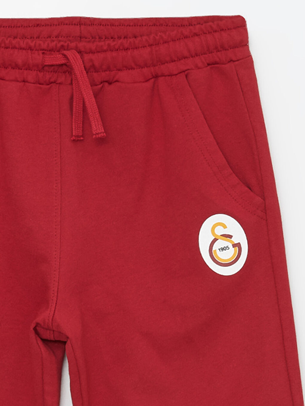 Elastic Waist Galatasaray Printed Boy's Jogger Sweatpants -S4CO06Z4-HKP