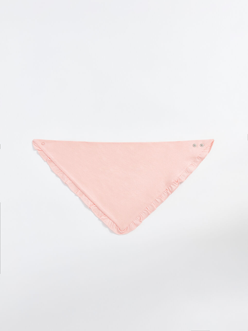 LCW baby Basic Pamuklu Kız Bebek Mama Önlüğü - 1