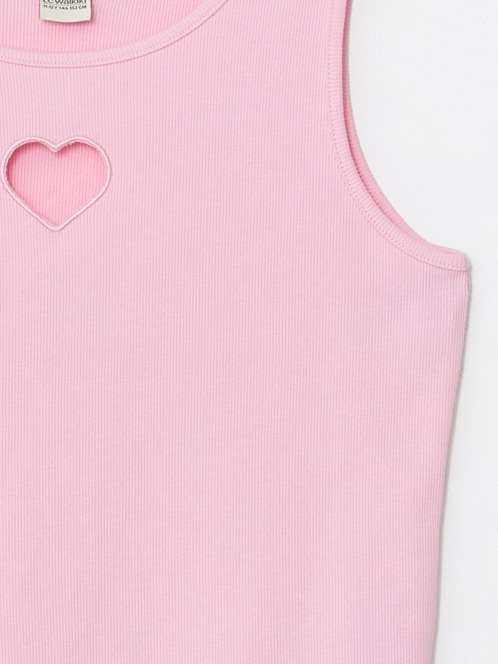 LCW Kids Rundhalsausschnitt Mädchen Crop Tanktop -S4CO14Z4-QY8