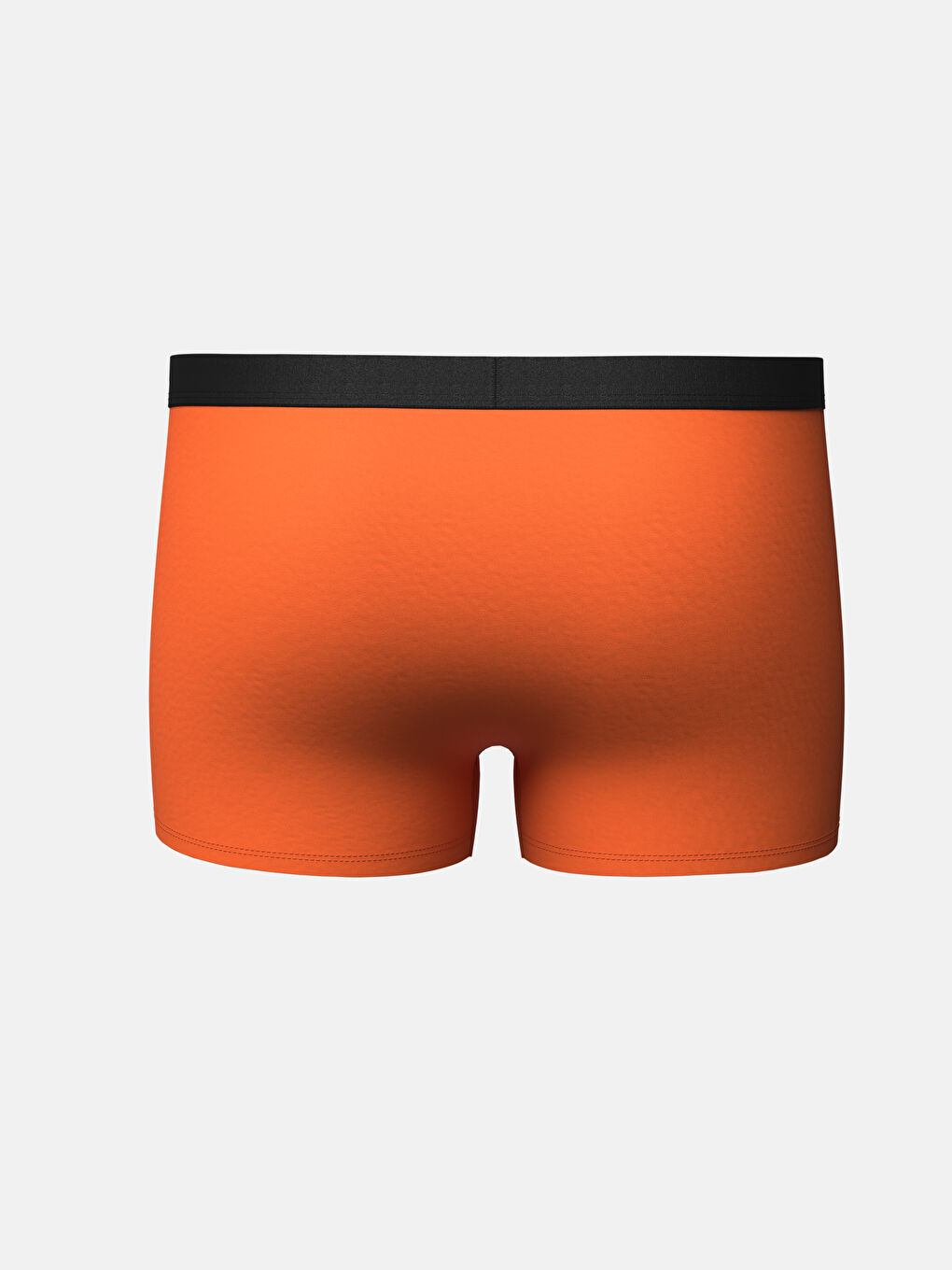 Turuncu Standart Kalıp Pamuklu Esnek Erkek Boxer-1