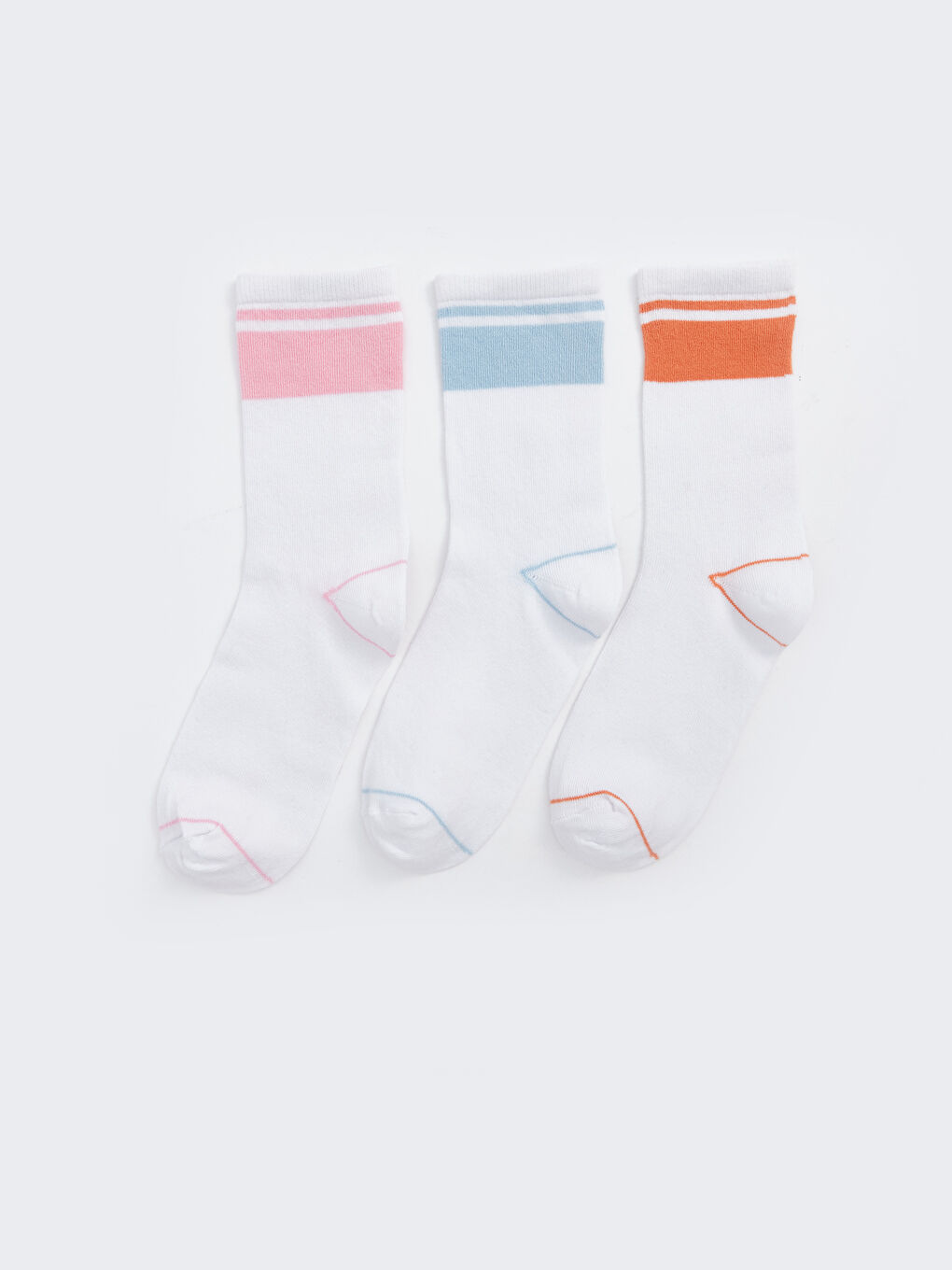 Color Block Girls' Ankle Socks 3-pack -S4CO56Z4-JYX