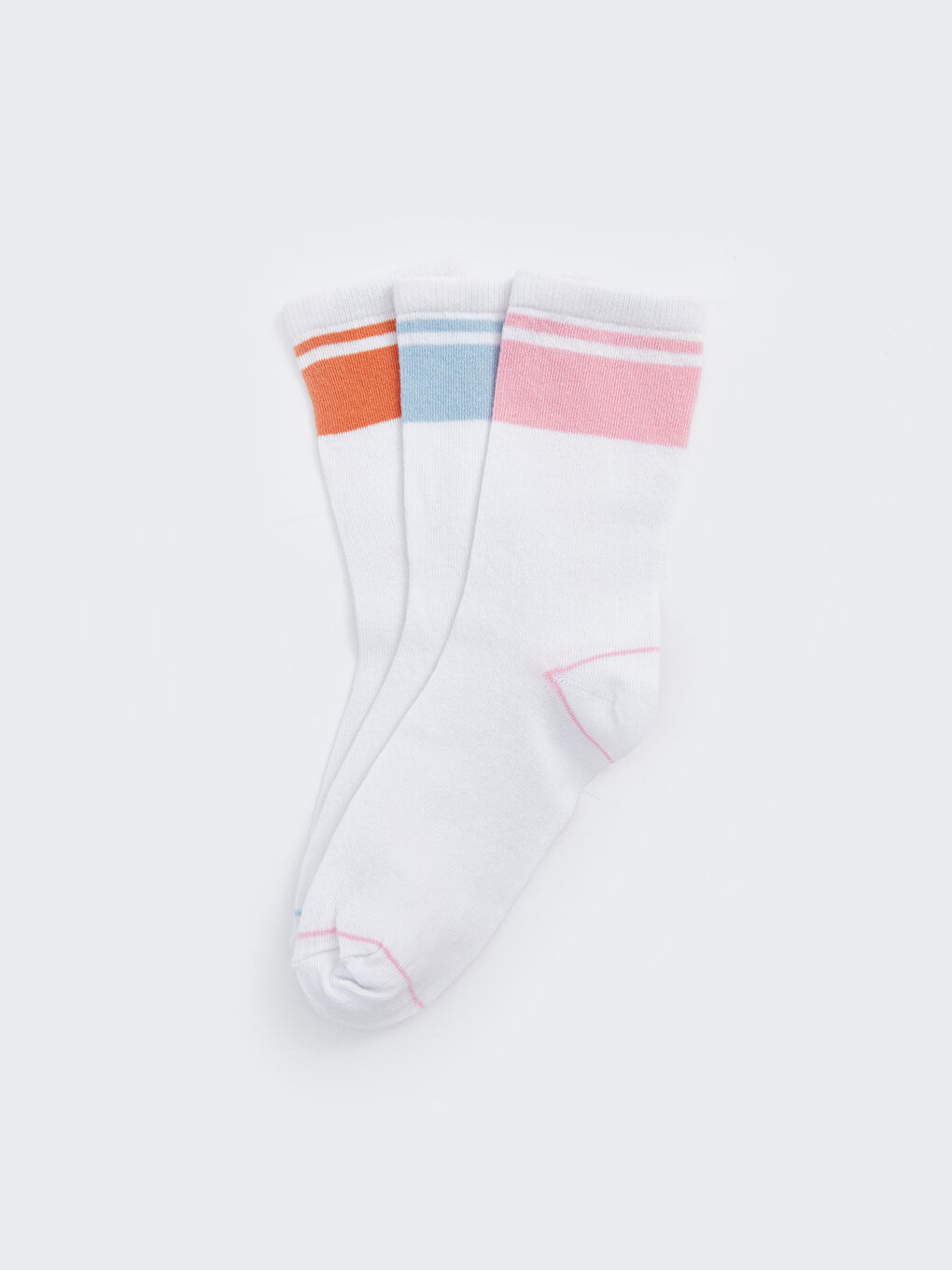 Color Block Girls' Ankle Socks 3-pack -S4CO56Z4-JYX