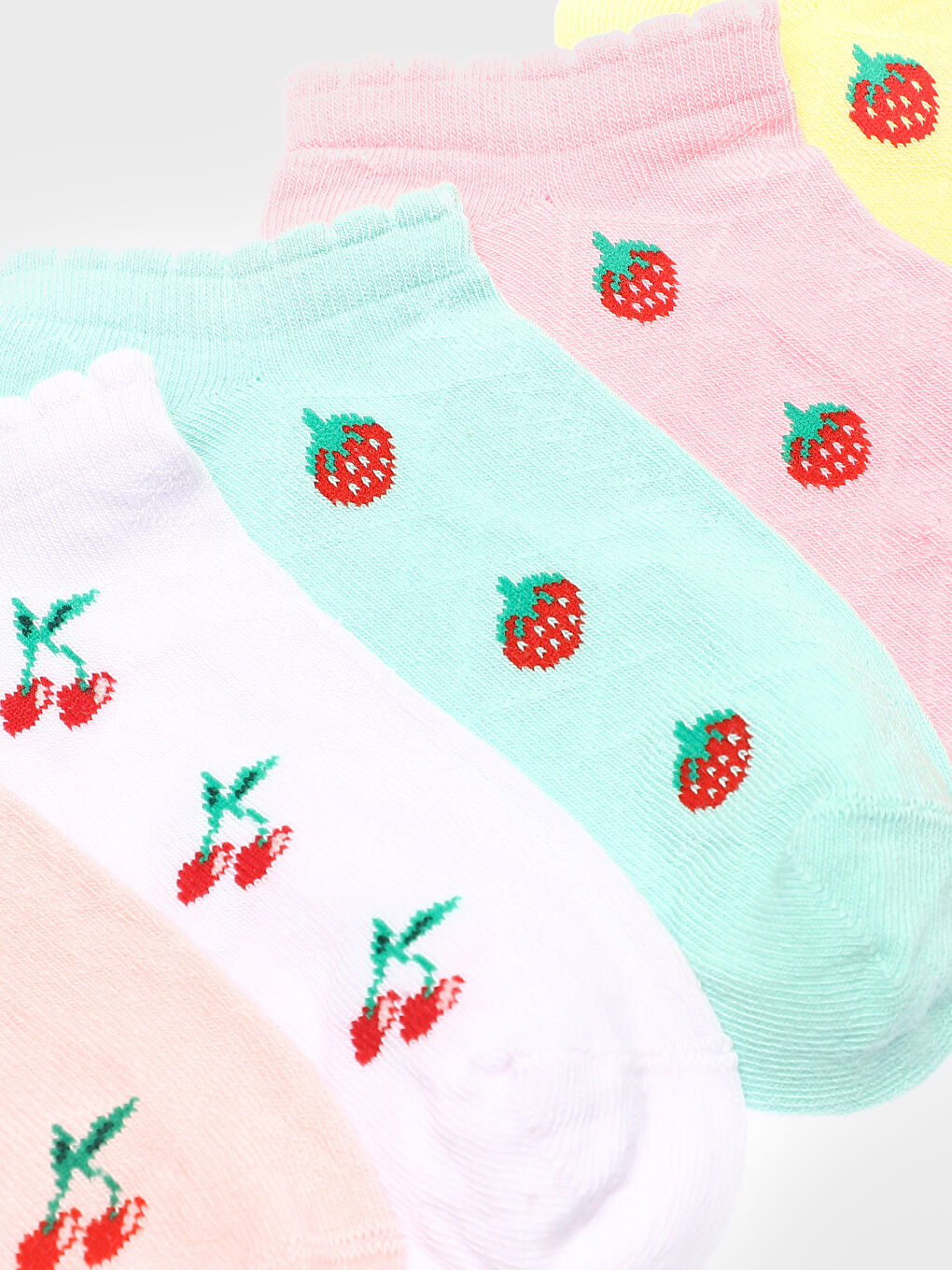 Girls Trainer Socks 5 Pack -S4CO70Z4-J5E