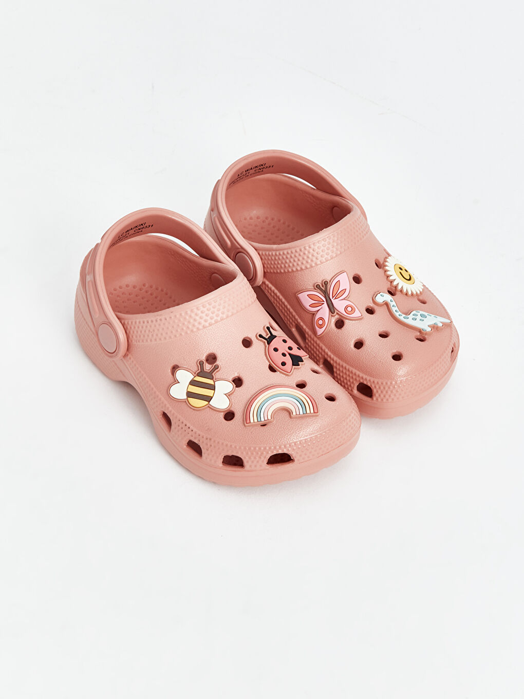 ნაბეჭდი ჩვილის გოგონებისთვის ზღვის სანდლები