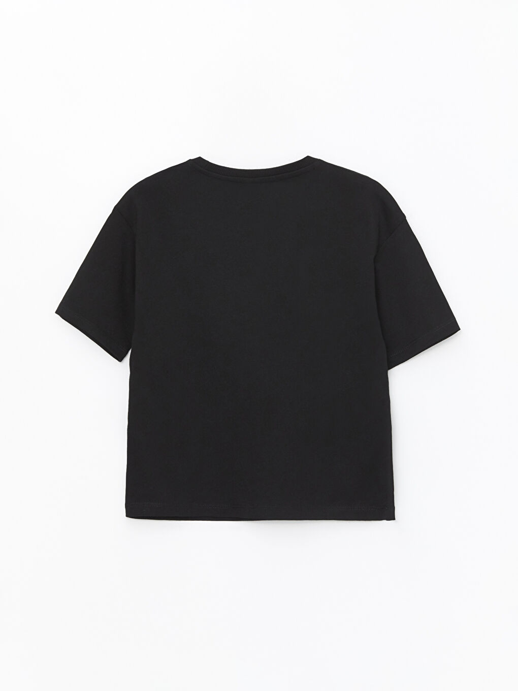 Crew Neck Printed Short Sleeve Girl T-shirt -S4CP30Z4-CVL