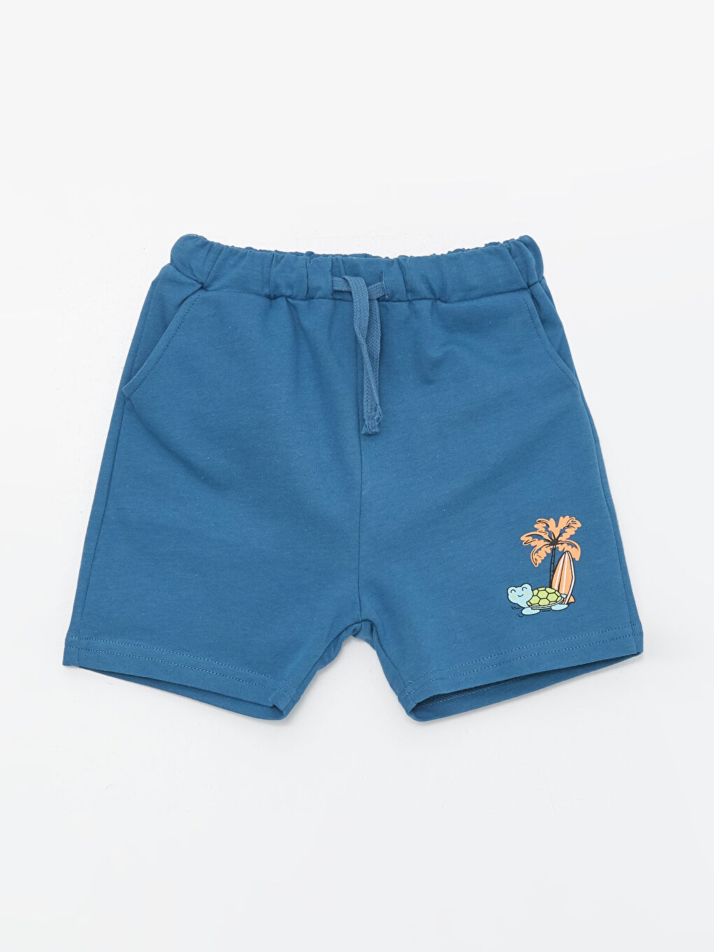 Turtle Printed Boys' Shorts