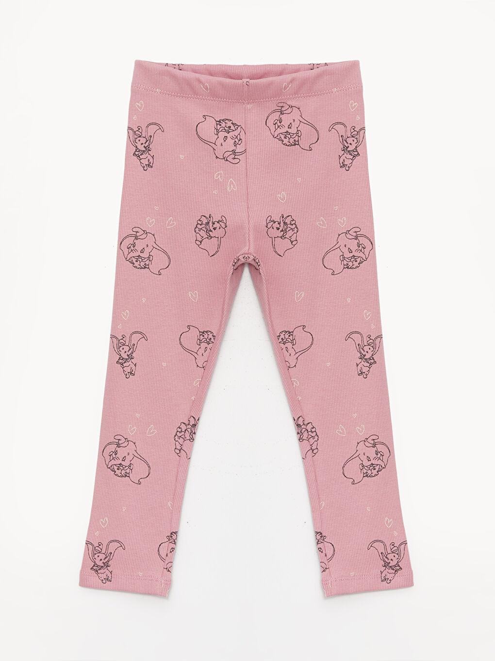 Elastic Waist Dumbo Printed Baby Girl Tights -S4CP40Z1-LT4