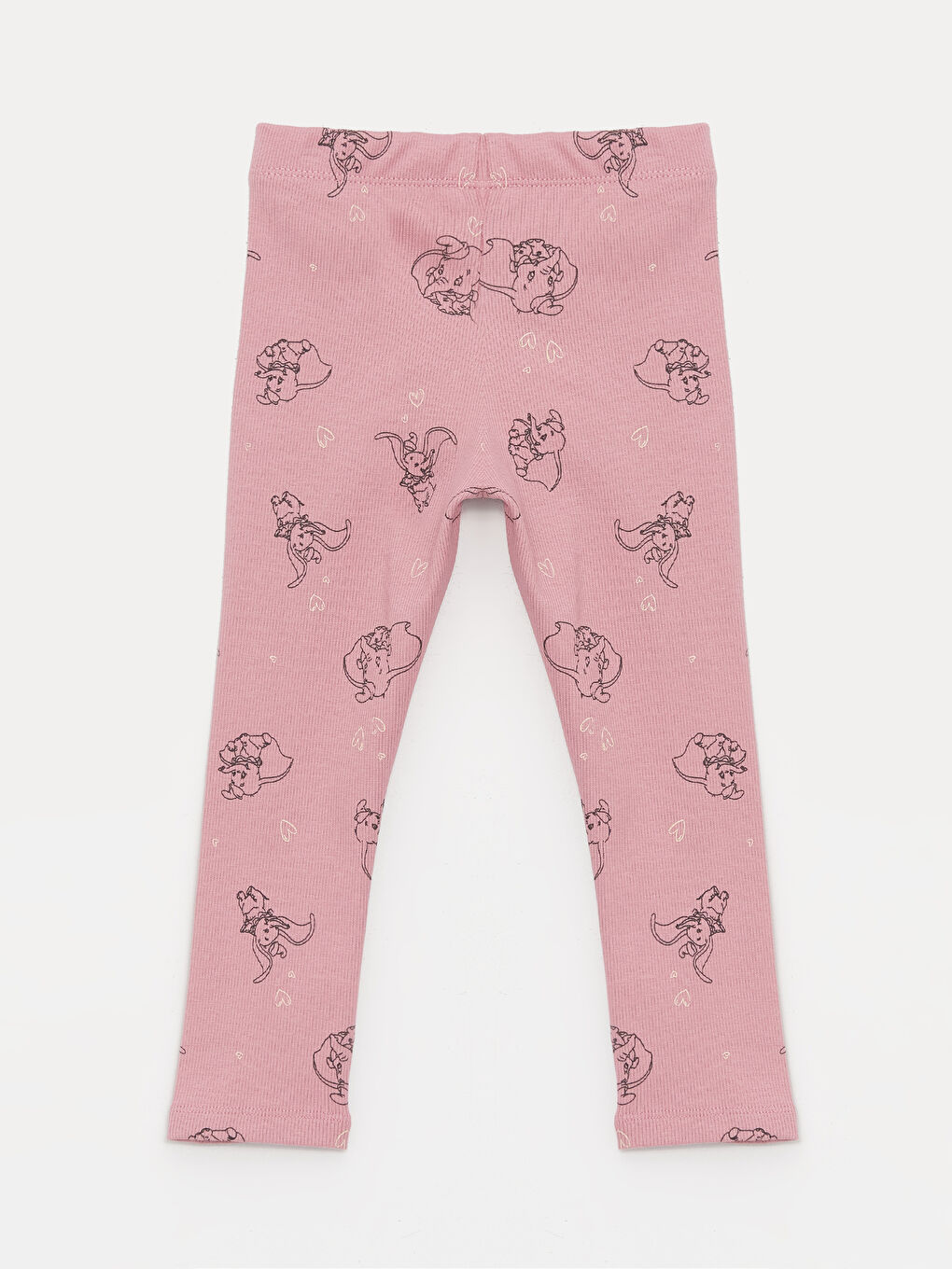 Elastic Waist Dumbo Printed Baby Girl Tights -S4CP40Z1-LT4