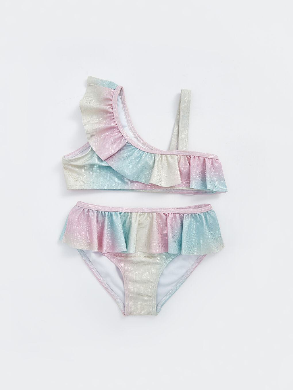 Baby Girl Bikini Set with Color Blocks -S4CP51Z1-JH4