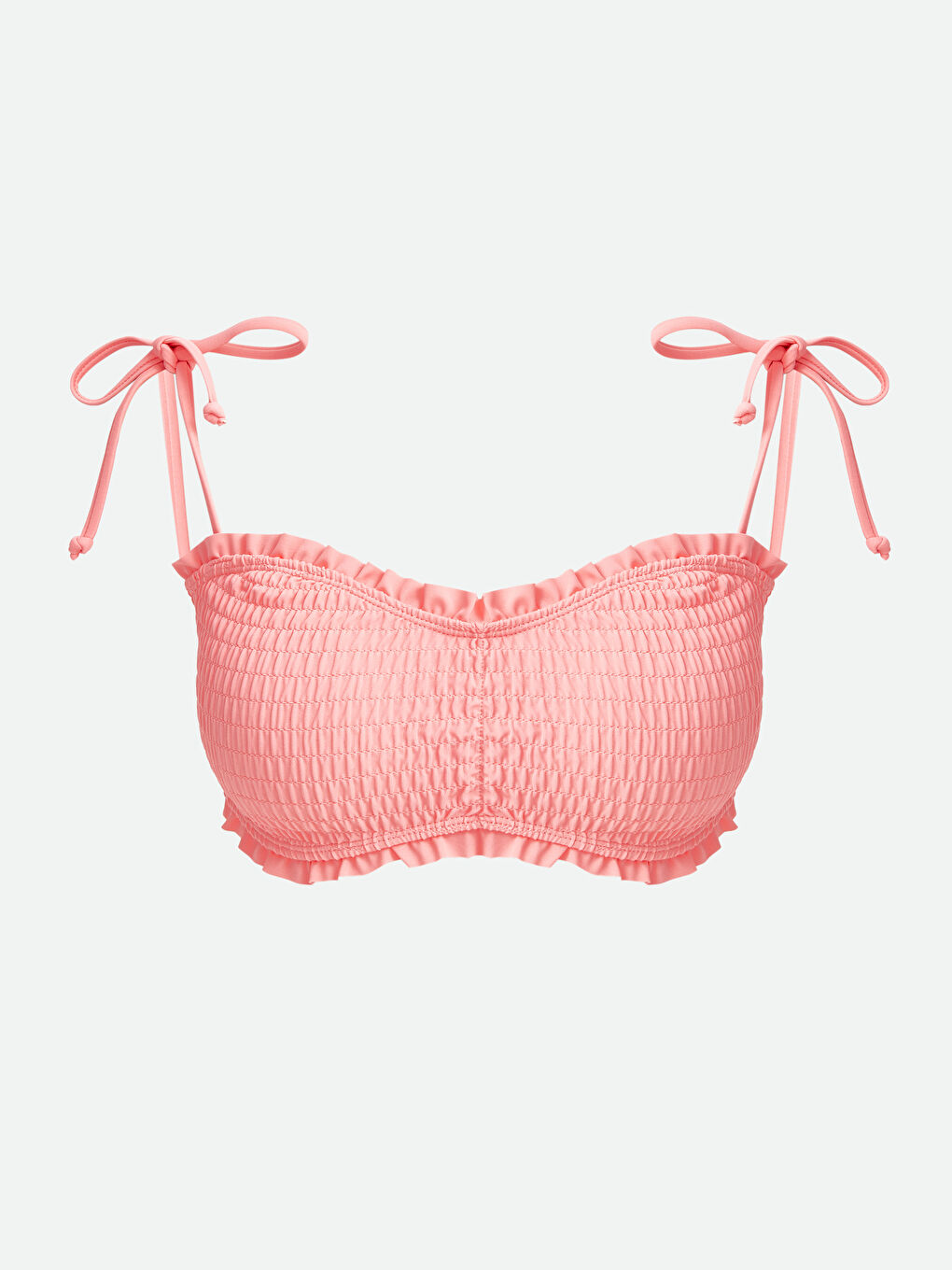 Plain Women's Bikini Top with Removable Pads -S4CQ29Z8-SNH