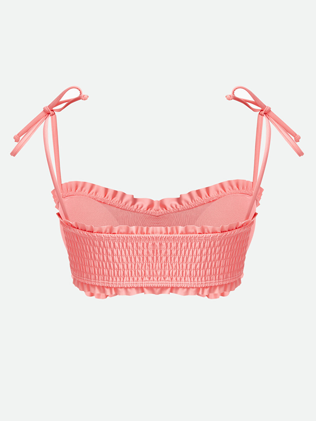 Plain Women's Bikini Top with Removable Pads -S4CQ29Z8-SNH