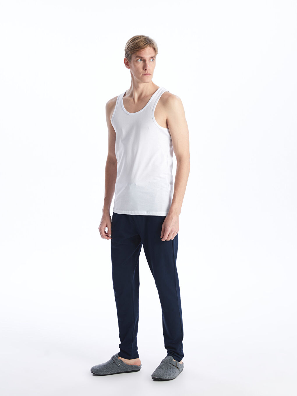 Crew Neck Jersey Men's Vest -S4CQ45Z8-J5E