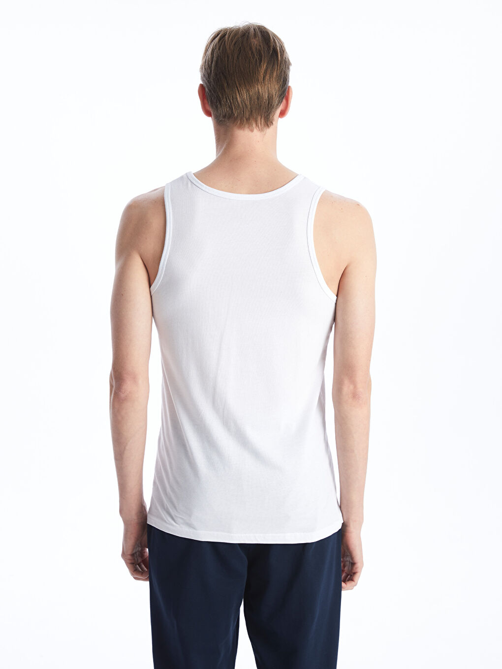 Crew Neck Jersey Men's Vest -S4CQ45Z8-J5E
